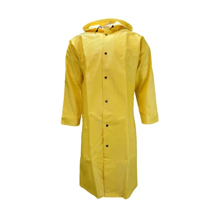 Outerwear Dura Quilt 56 Coat W/Hood-Yel-XL